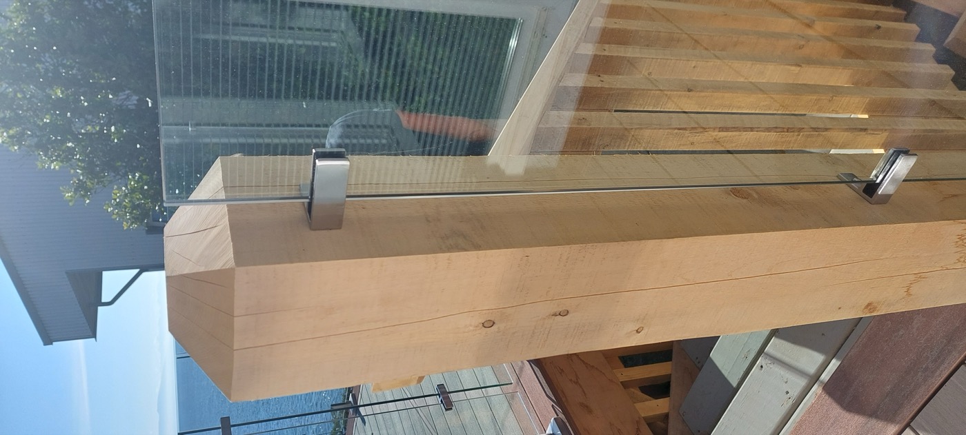 Custom newel post
